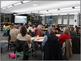 MRUSD Community Strategic Planning Forum included a pancake breakfast (featuring Fairfield Center School-produced maple syrup) before, for those who attended the forum.